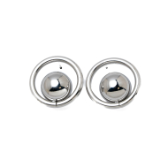 ARETES ZO10323E PLATEADO ACERO INOXIDABLE G44