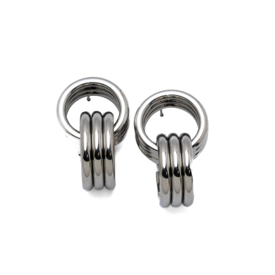 ARETES ZO10325E PLATEADO ACERO INOXIDABLE G38