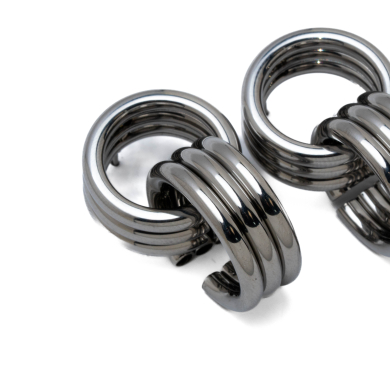 ARETES ZO10325E PLATEADO ACERO INOXIDABLE G38