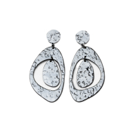 ARETES ZO6354E PLATEADO ACERO INOXIDABLE G51