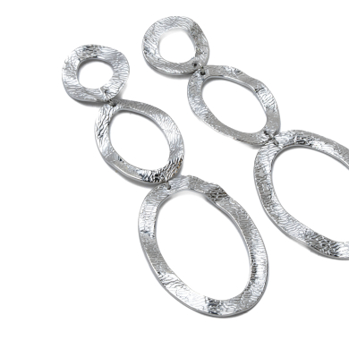 ARETES ZO14387E PLATEADO ACERO INOXIDABLE G51