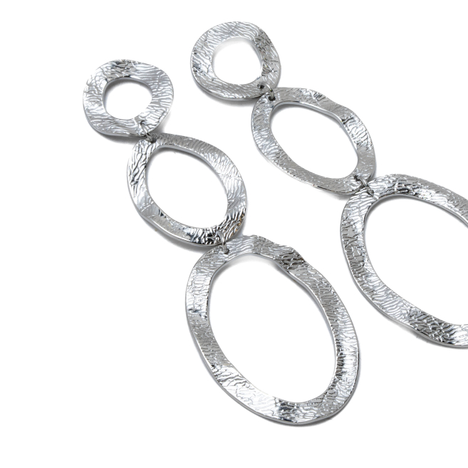 ARETES ZO14387E PLATEADO ACERO INOXIDABLE G51