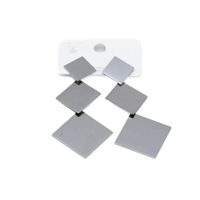 ARETES ZO5830E PLATEADO ACERO INOXIDABLE G39
