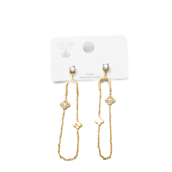 ARETES Y01456 DORADO Acero Inoxidable F38