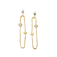 ARETES Y01456 DORADO Acero Inoxidable F38