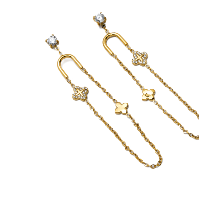 ARETES Y01456 DORADO Acero Inoxidable F38