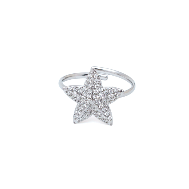 ANILLO ZO15412R PLATEADO ACERO INOXIDABLE A47