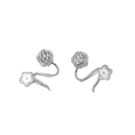 ARETES ZO15905E PLATEADO ACERO INOXIDABLE G33