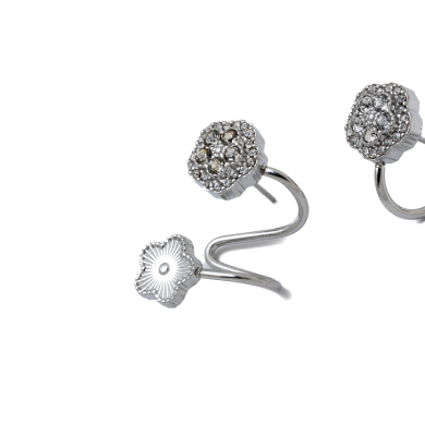 ARETES ZO15905E PLATEADO ACERO INOXIDABLE G33