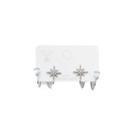 ARETES ZO15907E PLATEADO ACERO INOXIDABLE G31