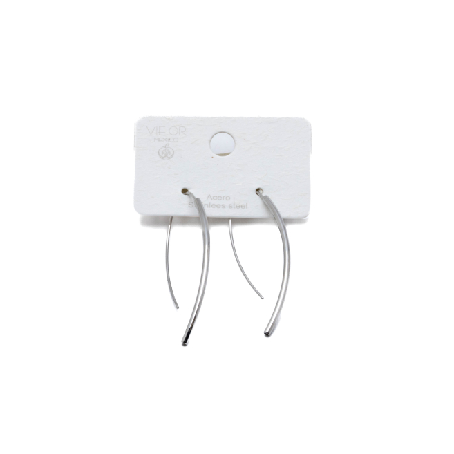 ARETES ZO11546E PLATEADO ACERO INOXIDABLE G47