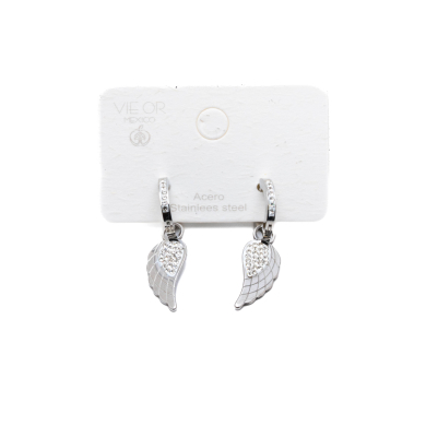 ARETES ZO11607E PLATEADO ACERO INOXIDABLE G31