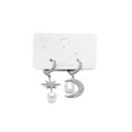 ARETES ZO11540E PLATEADO ACERO INOXIDABLE G46
