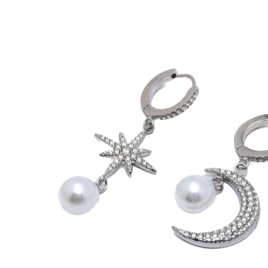 ARETES ZO11540E PLATEADO ACERO INOXIDABLE G46