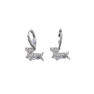 ARETES ZO15871E PLATEADO ACERO INOXIDABLE G31