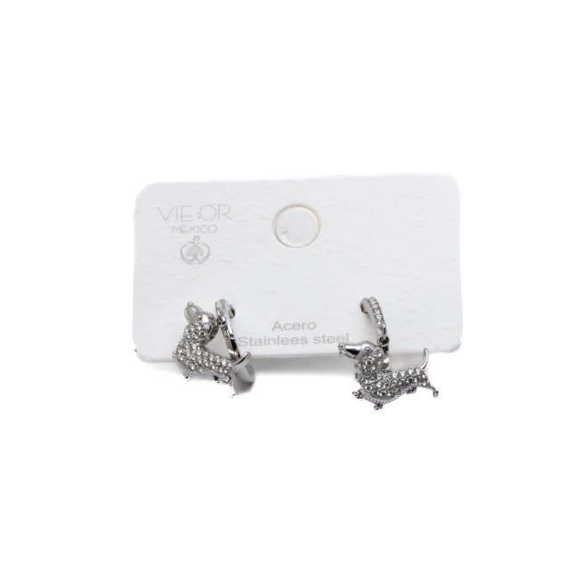 ARETES ZO15871E PLATEADO ACERO INOXIDABLE G31