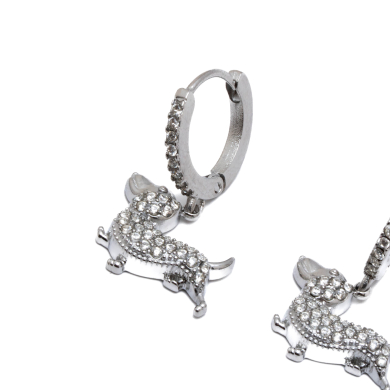 ARETES ZO15871E PLATEADO ACERO INOXIDABLE G31