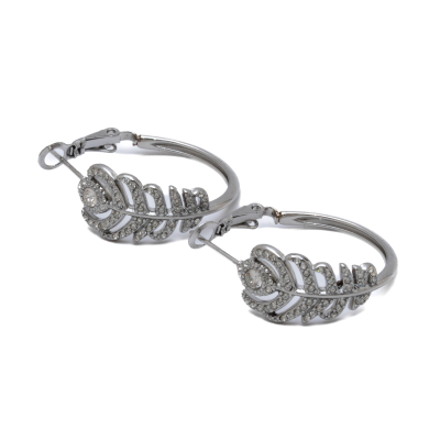 ARETES ZO15902E PLATEADO ACERO INOXIDABLE F27