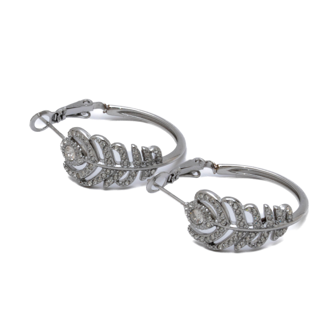 ARETES ZO15902E PLATEADO ACERO INOXIDABLE F27