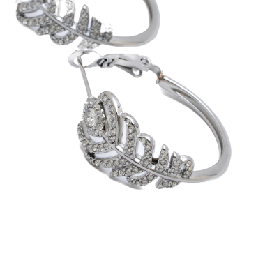 ARETES ZO15902E PLATEADO ACERO INOXIDABLE F27