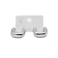 ARETES ZO13985E PLATEADO ACERO INOXIDABLE F49