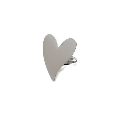 ANILLO ZO14971R PLATEADO ACERO INOXIDABLE