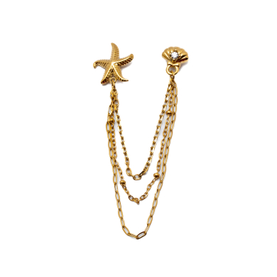 ARETES Y01335 DORADO Acero Inoxidable F38