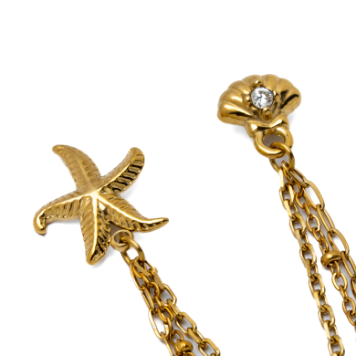 ARETES Y01335 DORADO Acero Inoxidable F38