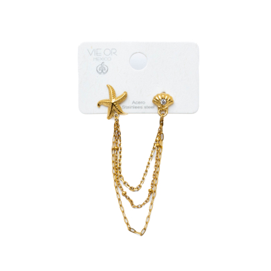 ARETES Y01335 DORADO Acero Inoxidable F38
