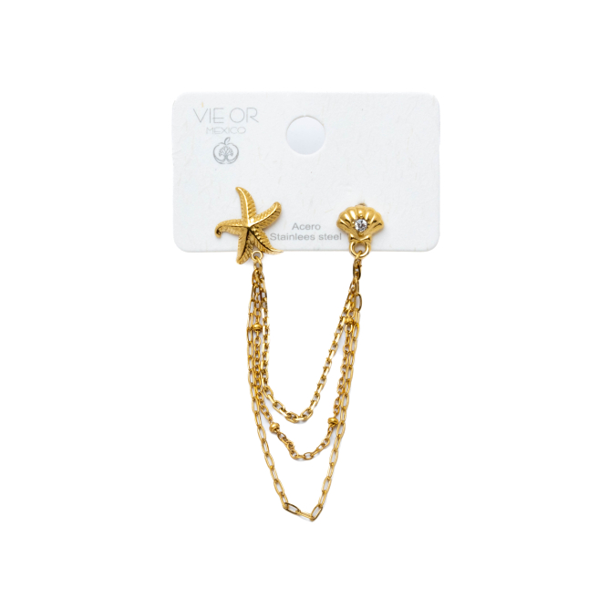 ARETES Y01335 DORADO Acero Inoxidable F38