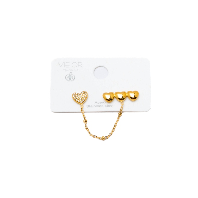 ARETES Y01479 DORADO Acero Inoxidable F38
