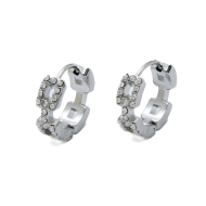 ARETES ZO11490E PLATEADO ACERO INOXIDABLE F22