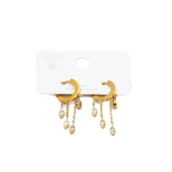 ARETES ZO15393E DORADO ACERO INOXIDABLE G23