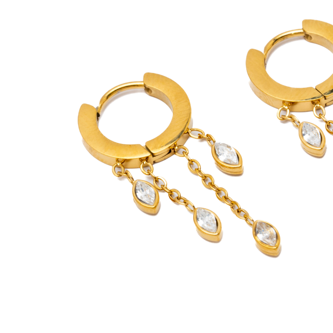 ARETES ZO15393E DORADO ACERO INOXIDABLE G23