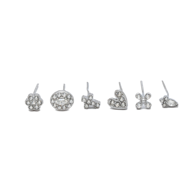 PIERCING ZO13978E/NARIZ PLATEADO ACERO INOXIDABLE F38