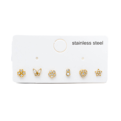 PIERCING ZO13977E/NARIZ DORADO ACERO INOXIDABLE F38