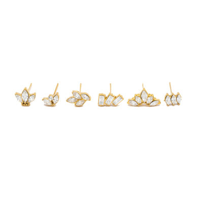 PIERCING ZO13975E/NARIZ DORADO ACERO INOXIDABLE F38