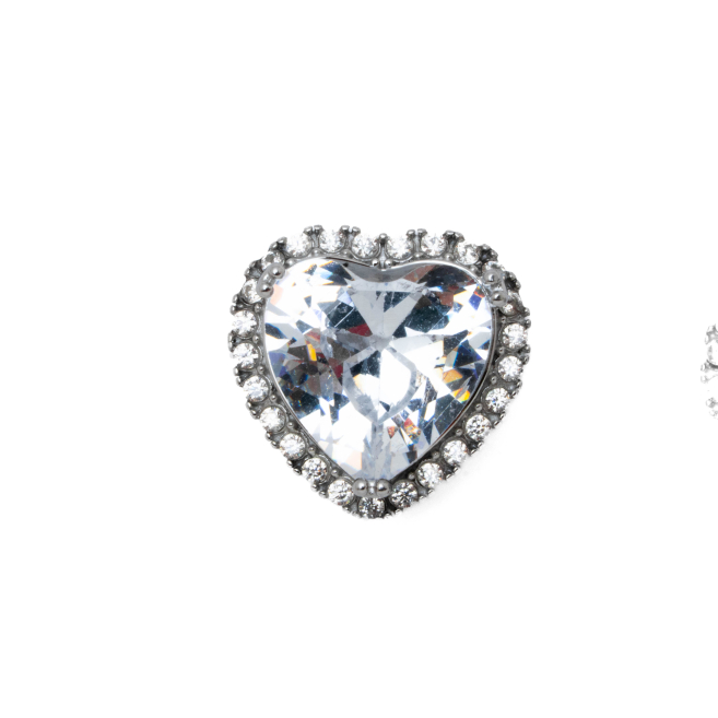 ARETES ZO15344E PLATEADO BLANCO ACERO INOXIDABLE G35