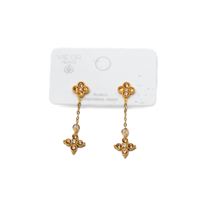 ARETES ZO15102E DORADO BEIG ACERO INOXIDABLE G35