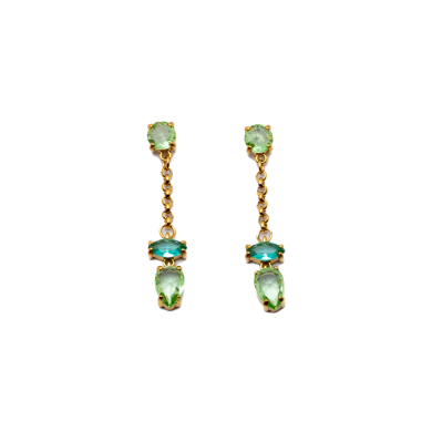 ARETES ZO15484E DORADO VERDE ACERO INOXIDABLE G35