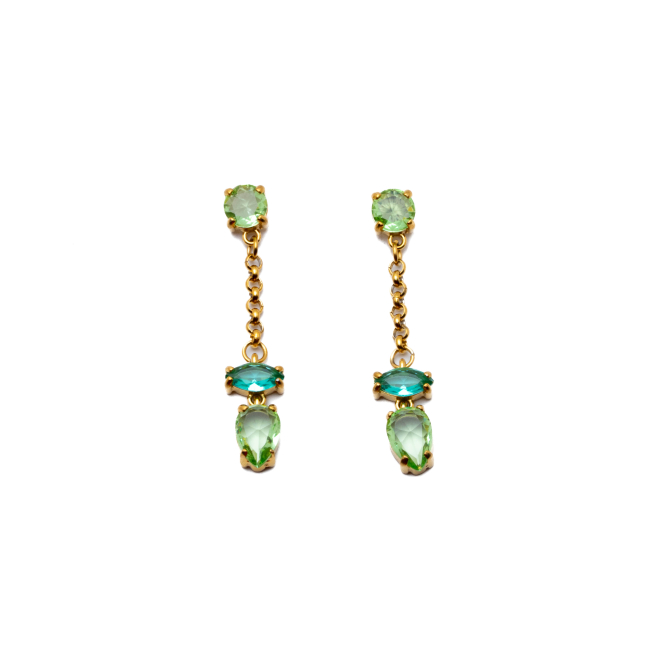 ARETES ZO15484E DORADO VERDE ACERO INOXIDABLE G35