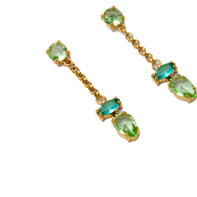 ARETES ZO15484E DORADO VERDE ACERO INOXIDABLE G35