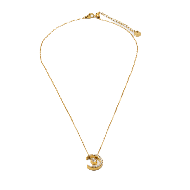COLLAR ZO11668N DORADO Acero Inoxidable 2D31