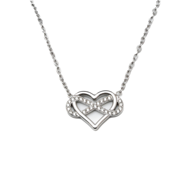 COLLAR ZO11780N PLATEADO Acero Inoxidable 2D31