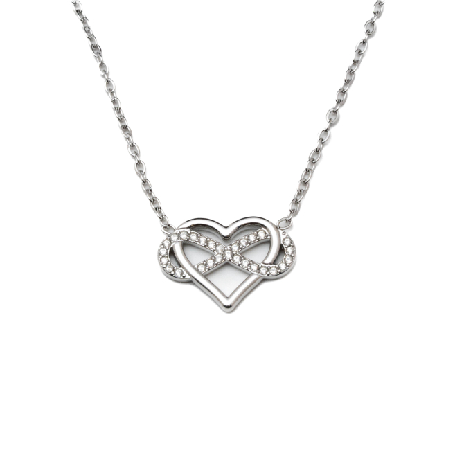 COLLAR ZO11780N PLATEADO Acero Inoxidable 2D31