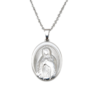 COLLAR ZO9842N Plateado Acero Inoxidable -2D32 2D32