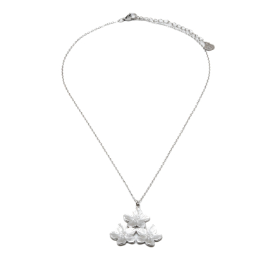 COLLAR ZO13096N PLATEADO Acero Inoxidable E25