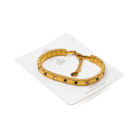 PULSERA ZO15170B GRIS DORADO Acero Inoxidable 2C58