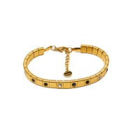 PULSERA ZO15170B GRIS DORADO Acero Inoxidable 2C58