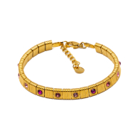 PULSERA ZO15170B ROSA DORADO Acero Inoxidable 2C58
